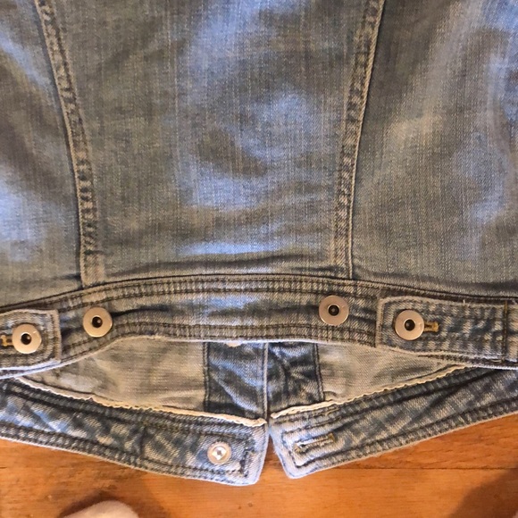 Anthropologie slim fit jean jacket size xs - Picture 8 of 8